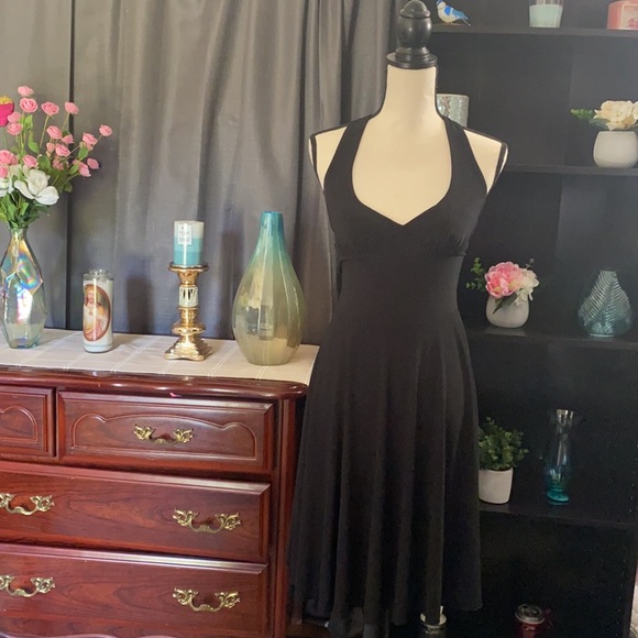 ❤️💕SEXY VENUS BLACK cut up DRESS❤️💕small - Picture 6 of 11